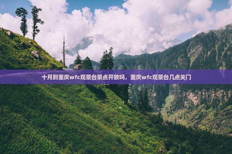 十月到重庆wfc观景台景点