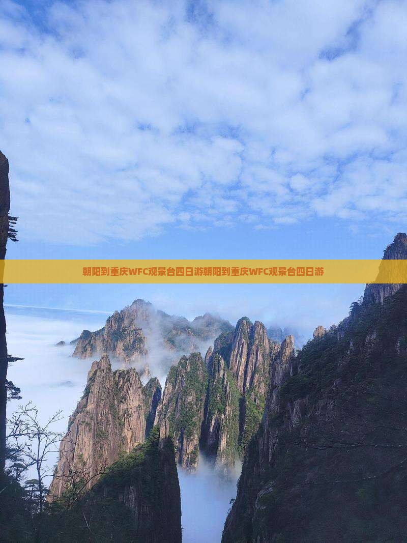 朝阳到重庆wfc观景台四日游