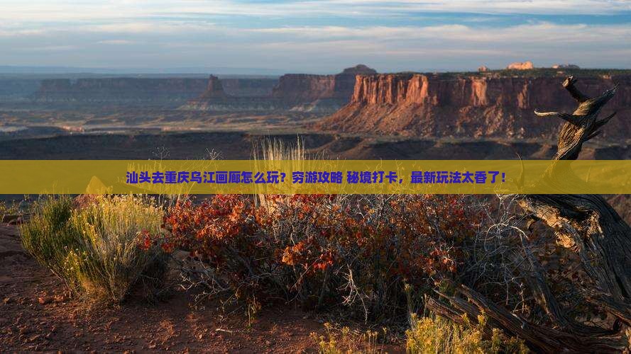 汕头去重庆乌江画廊旅行社