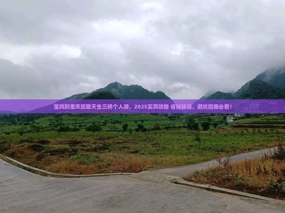 宝鸡到重庆武隆天生三桥个人游