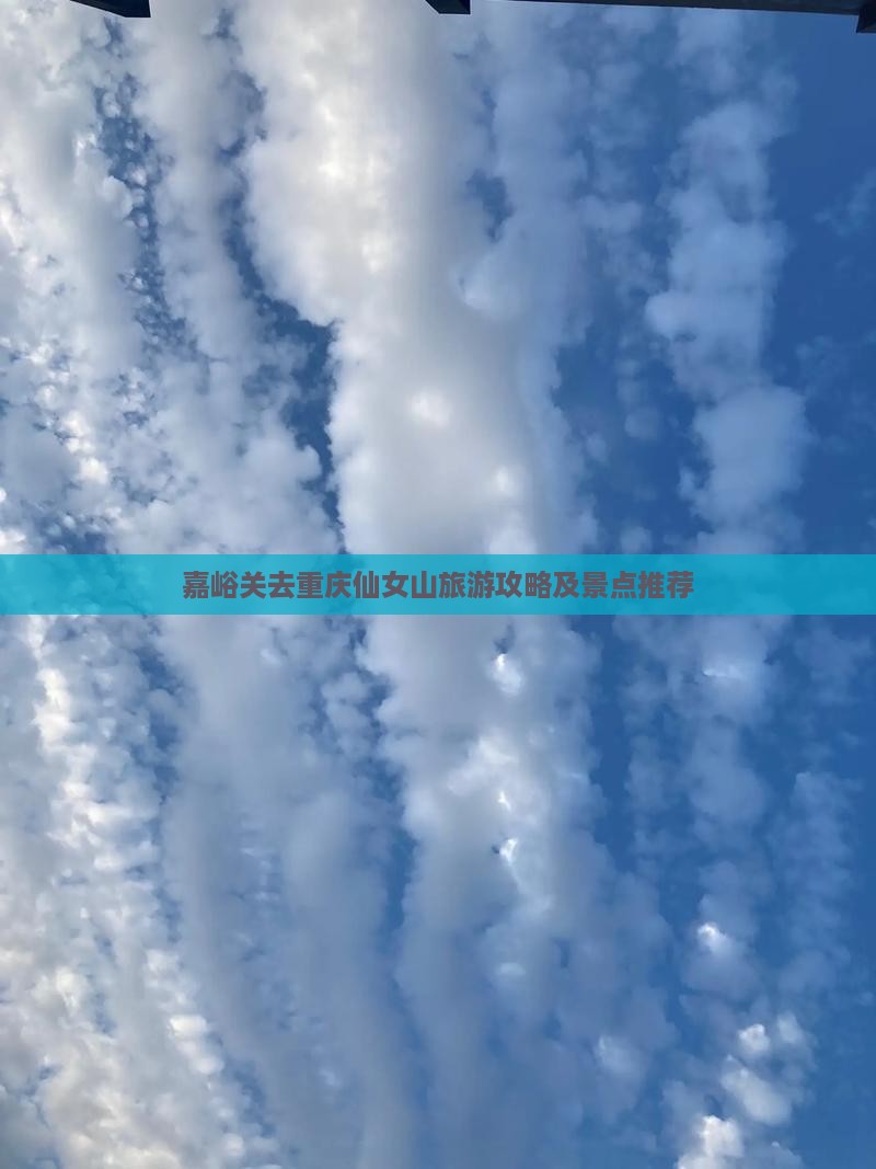 嘉峪关去重庆仙女山景点