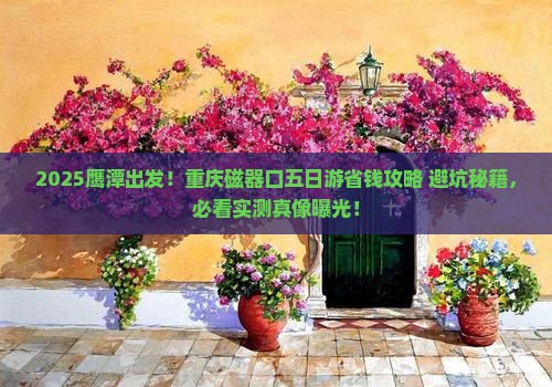 鹰潭到重庆磁器口五日游