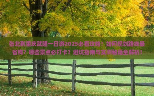 张北到重庆武隆一日