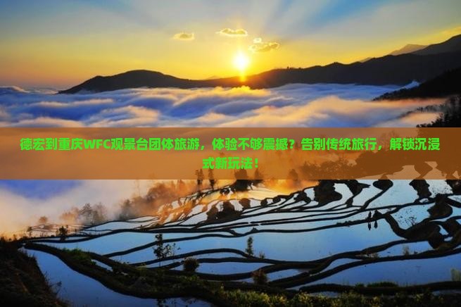 德宏到重庆wfc观景台团体旅游