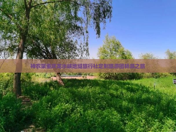 神农架重庆龙水峡地缝旅行社定制旅游团畅游之旅