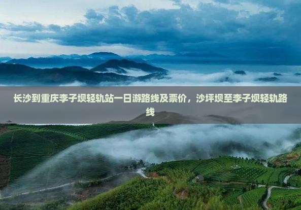长沙到重庆李子坝轻轨站一日游路线及票价，沙坪坝至李子坝轻轨路线