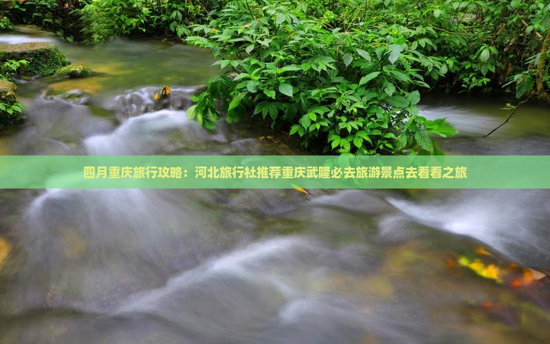 四月重庆旅行攻略：河北旅行社推荐重庆武隆必去旅游景点去看看之旅
