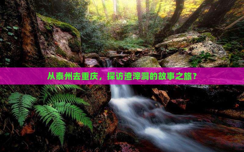 从泰州去重庆，探访渣滓洞的故事之旅？