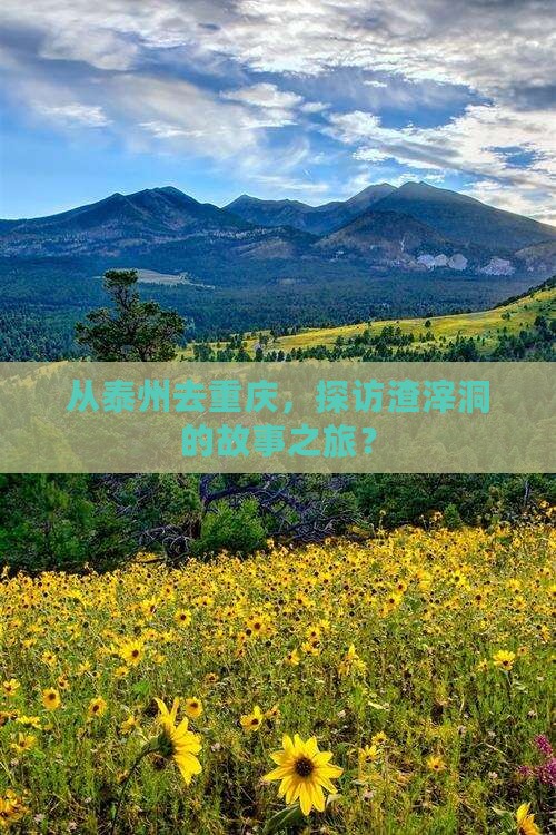 从泰州去重庆，探访渣滓洞的故事之旅？