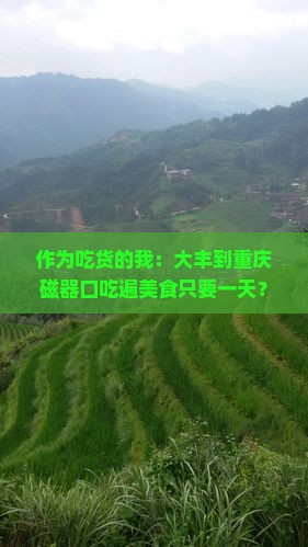 作为吃货的我：大丰到重庆磁器口吃遍美食只要一天？