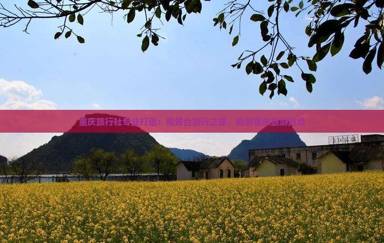 重庆旅行社专业打造：观景台旅行之旅，畅游重庆旅游胜境