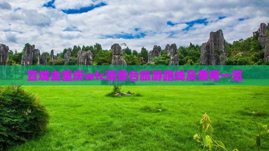 宣城去重庆wfc观景台旅游路线及费用一览