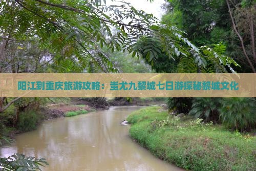阳江到重庆旅游攻略：蚩尤九黎城七日游探秘黎城文化