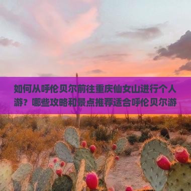 如何从呼伦贝尔前往重庆仙女山进行个人游？哪些攻略和景点推荐适合呼伦贝尔游客游览重庆仙女山？