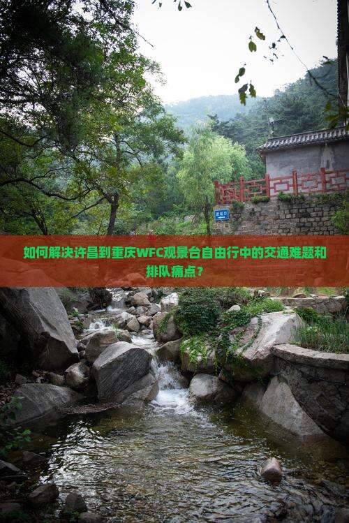如何解决许昌到重庆WFC观景台自由行中的交通难题和排队痛点？