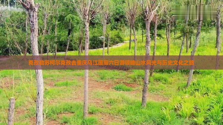 克孜勒苏柯尔克孜去重庆乌江画廊六日游领略山水风光与历史文化之旅