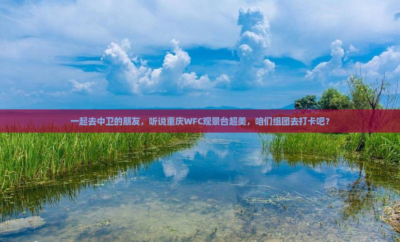 一起去中卫的朋友，听说重庆WFC观景台超美，咱们组团去打卡吧？