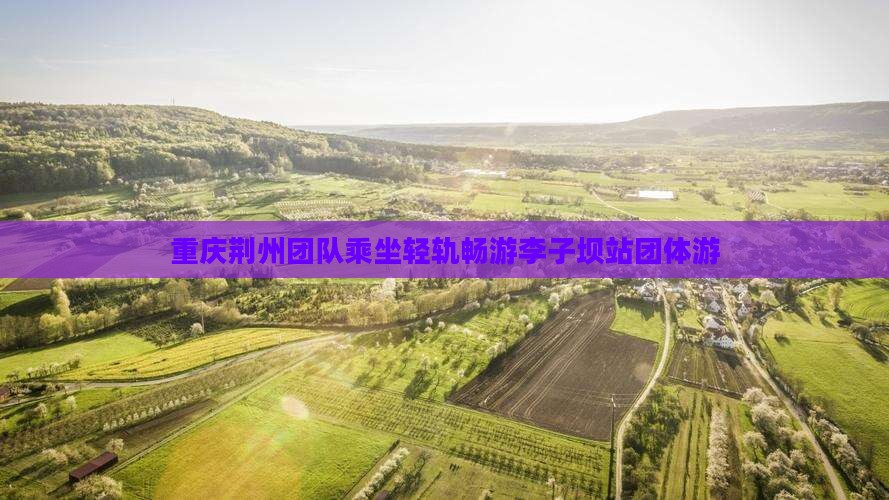 重庆荆州团队乘坐轻轨畅游李子坝站团体游