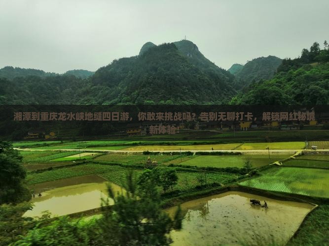 湘潭到重庆龙水峡地缝四日游