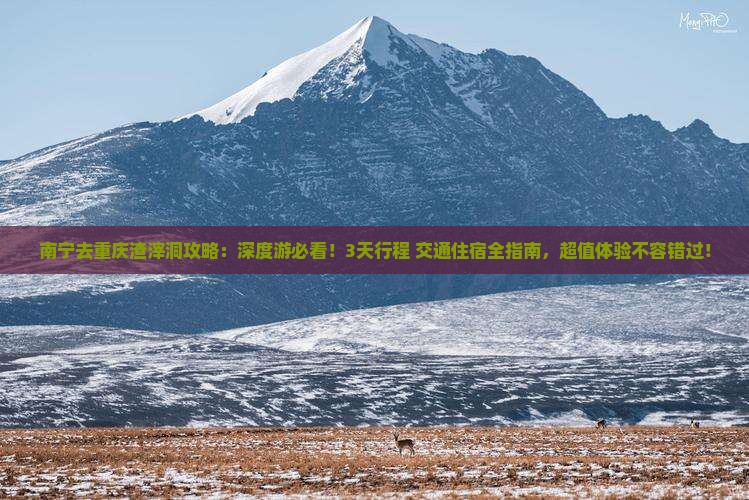 南宁去重庆渣滓洞攻略