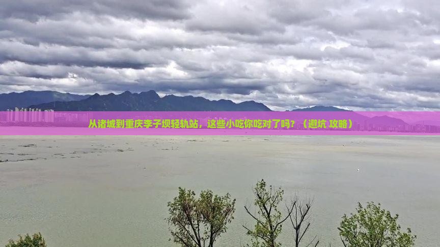 诸城到重庆李子坝轻轨站旅游小吃