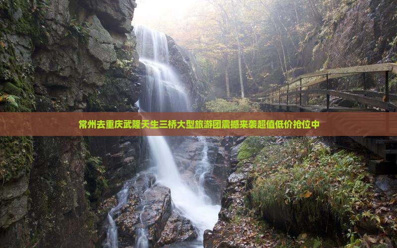 常州去重庆武隆天生三桥大型旅游团