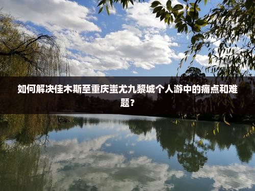 如何解决佳木斯至重庆蚩尤九黎城个人游中的痛点和难题？