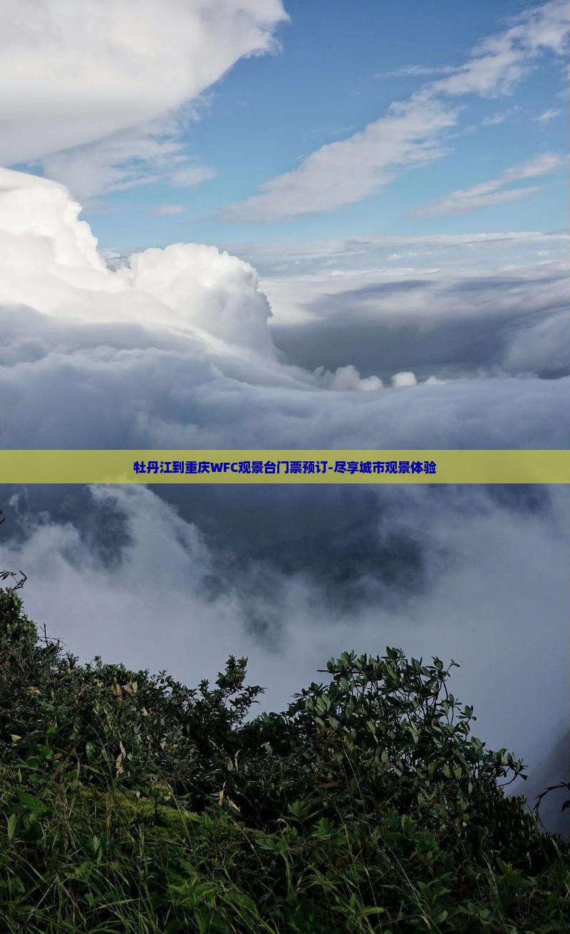 牡丹江到重庆WFC观景台门票预订-尽享城市观景体验