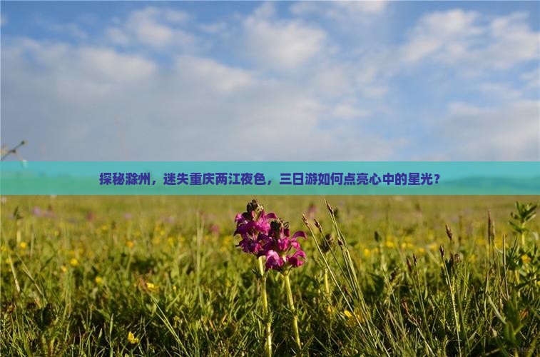 探秘滁州，迷失重庆两江夜色，三日游如何点亮心中的星光？