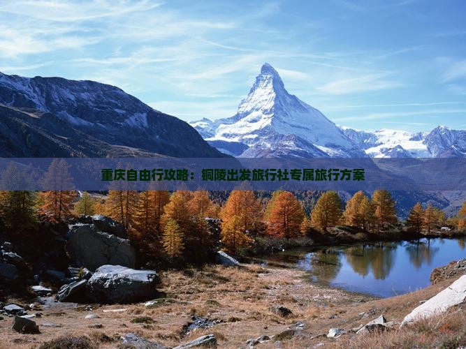 重庆自由行攻略：铜陵出发旅行社专属旅行方案