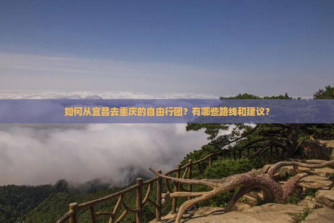 如何从宜昌去重庆的自由行团？有哪些路线和建议？