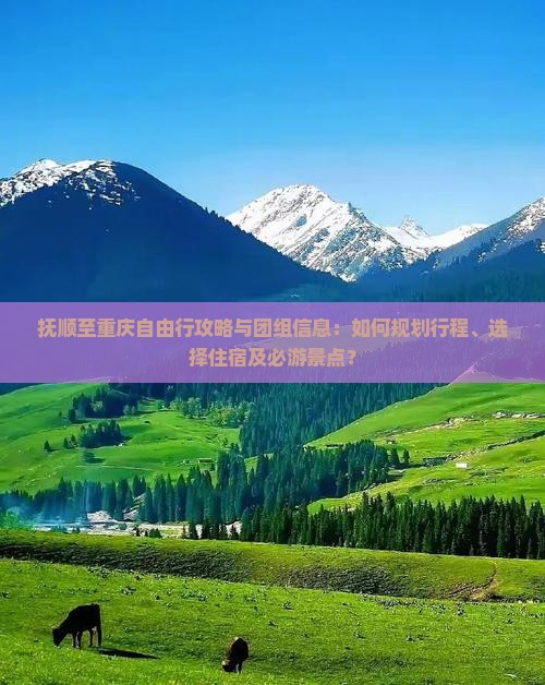 抚顺至重庆自由行攻略与团组信息：如何规划行程、选择住宿及必游景点？