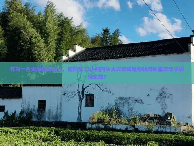 作为一名资深旅行达人，如何在12小时内从大兴安岭轻松畅游到重庆李子坝轻轨站？