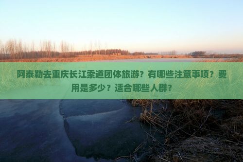 阿泰勒去重庆长江索道团体旅游？有哪些注意事项？费用是多少？适合哪些人群？