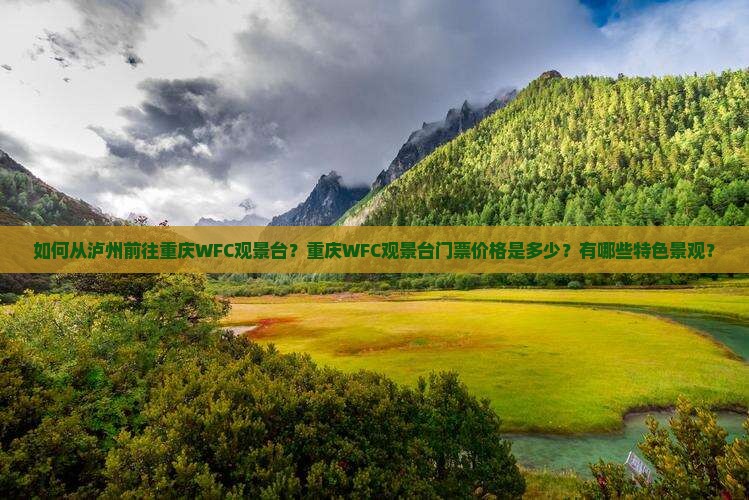 如何从泸州前往重庆WFC观景台？重庆WFC观景台门票价格是多少？有哪些特色景观？