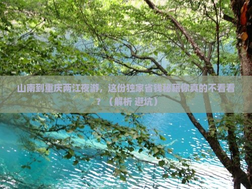山南到重庆两江夜游个人游