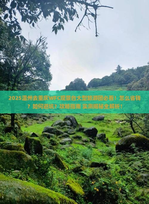 温州去重庆wfc观景台大型旅游团