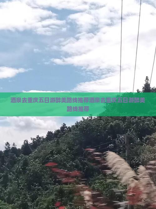 酒泉去重庆五日游