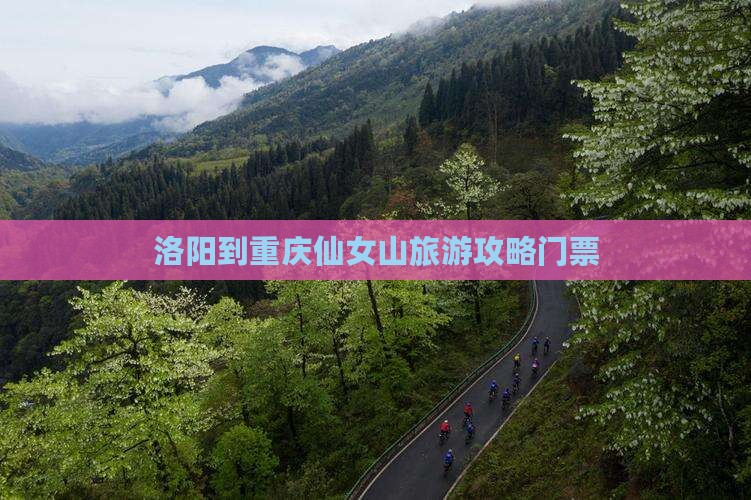 洛阳到重庆仙女山门票
