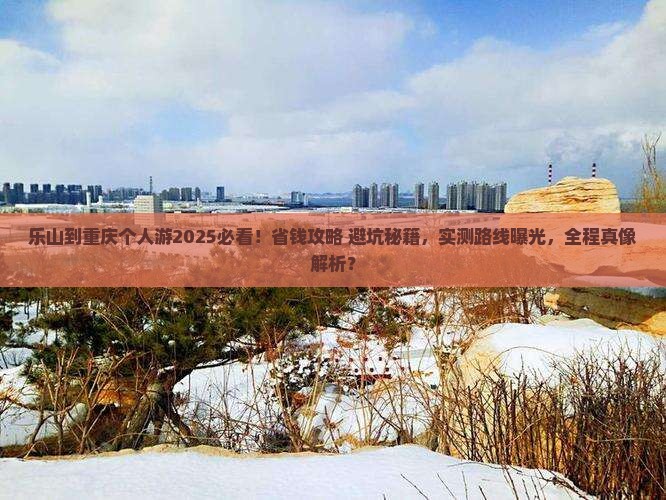 乐山到重庆个人游 乐山到重庆个人游