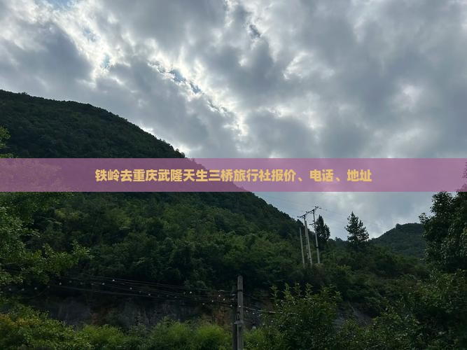 铁岭去重庆武隆天生三桥旅行社