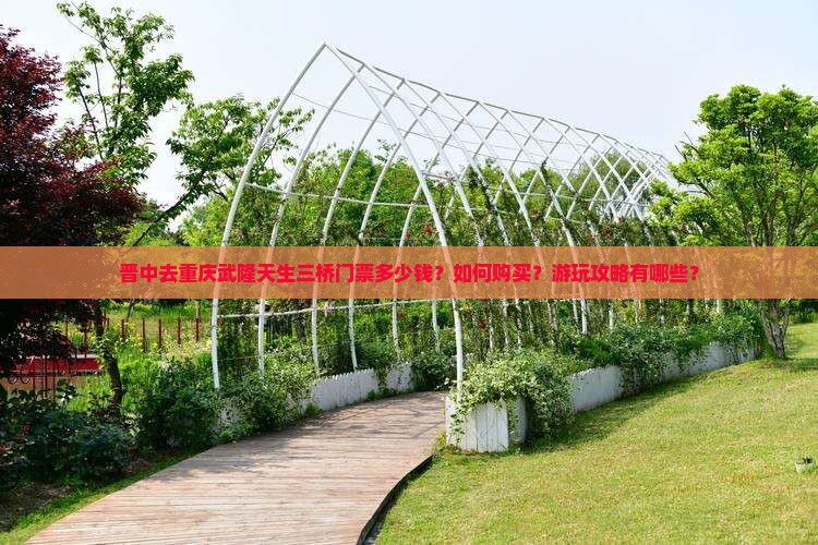 晋中去重庆武隆天生三桥门票