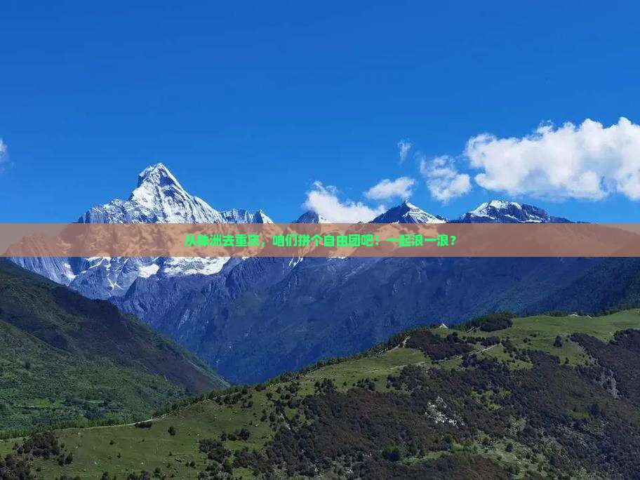 株洲到重庆自由团
