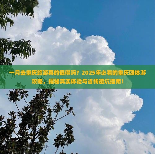 一月去重庆团体旅游