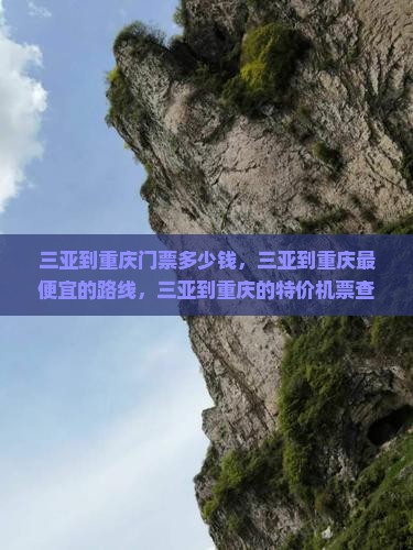 三亚到重庆门票