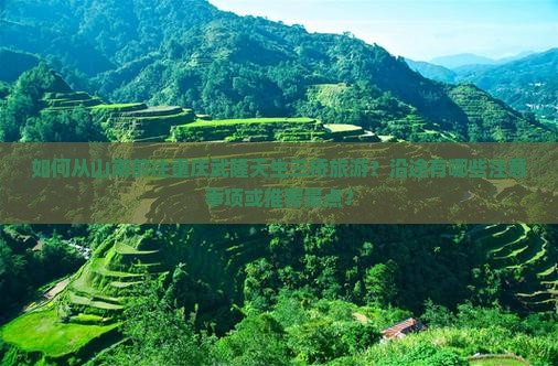 如何从山南前往重庆武隆天生三桥旅游？沿途有哪些注意事项或推荐景点？