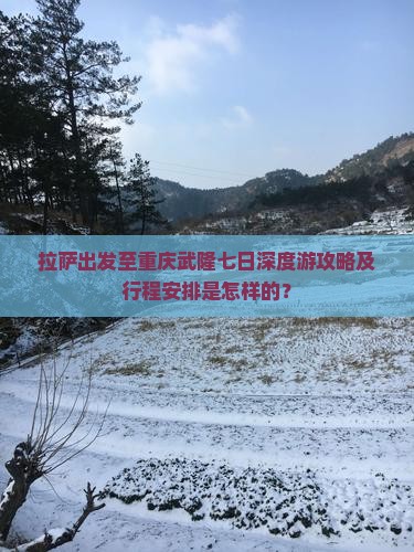 拉萨出发至重庆武隆七日深度游攻略及行程安排是怎样的？