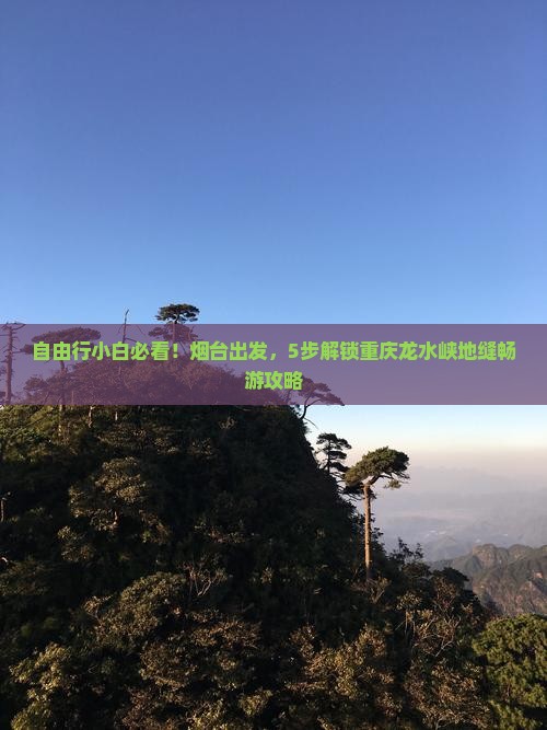 自由行小白必看！烟台出发，5步解锁重庆龙水峡地缝畅游攻略