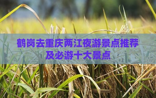 鹤岗去重庆两江夜游景点推荐及必游十大景点