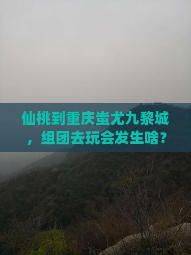 仙桃去重庆蚩尤九黎城团体旅游